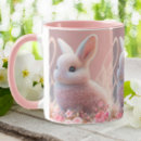 Search for pink bunny mugs Floral