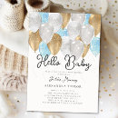 Search for stylish baby boy shower invitations Elegant stylish classy