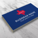 Search for texas business cards State