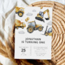Search for construction 1st birthday invitations Dump everything