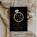 Search for engagement ring bridal shower invitations Bride to be