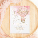 Search for fairytale baby girl shower invitations Floral