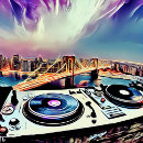 Search for turntable art Techno