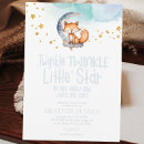 Search for woodland fox invitations Whimsical