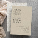 Search for linen wedding invitations Elegant