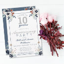Search for 10 year wedding anniversary invitations Silver
