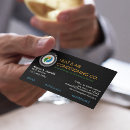 Search for heating business cards Minimalist