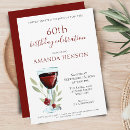 Search for 80th 60th birthday invitations floral