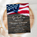 Search for patriotic graduation invitations Stars and stripes