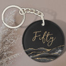 Search for thank you key rings Black