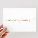 Search for graduate congratulations cards Gold foil