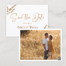 Search for fall wedding save date postcards Elegant