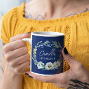 Search for watercolor floral wreath mugs Chic