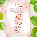 Search for tea party thank you cards Pink