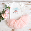 Search for bonjour baby clothes Eiffel tower