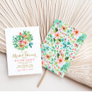 Search for beach bridal shower invitations Hawaii