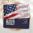 Search for american flag business cards Professional