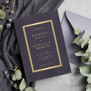 Search for purple and gold wedding invitations Simple