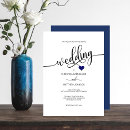 Search for black navy wedding invitations Classy