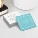 Search for blue border business cards Modern