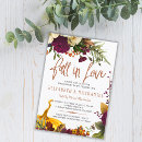 Search for autumn engagement party invitations Elegant