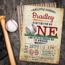 Search for baseball birthday invitations batter up