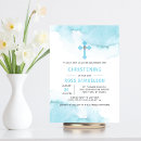 Search for pastel christening invitations Cross