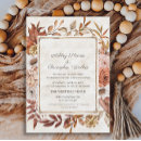 Search for autumn rustic wedding invitations Foliage