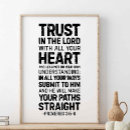 Search for proverbs 3 5 6 posters With all your heart