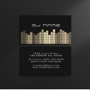 Search for music producer business cards Disc jockey