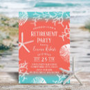 Search for coral reef invitations Elegant