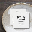 Search for instagram icon business cards Black white