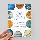 Search for solar system baby shower invitations Planets