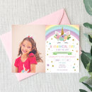 Search for magical day birthday invitations Rainbow