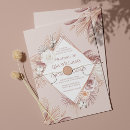 Search for dried flower invitations Pampas grass