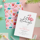 Search for flamingo 30th birthday invitations Modern