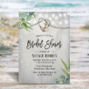 Search for rope bridal shower invitations Elegant