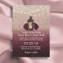 Search for ombre wedding invitations string lights