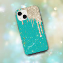 Search for aqua glitter iphone cases Silver