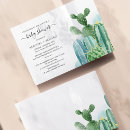 Search for cacti baby shower invitations Modern