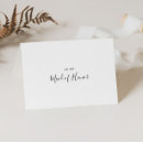Search for maid of honour cards Bride