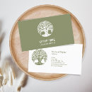 Search for olive tree business cards Landscape