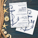 Search for nautical retirement invitations Anchor