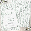 Search for eucalyptus bridal shower invitations Greenery