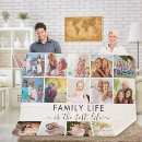 Search for life blankets Photo collage