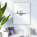 Search for make it happen posters Encouragement
