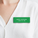 Search for green name tags Minimal