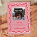 Search for retro bridesmaid cards Be my bridesmaid