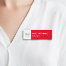 Search for red name tags Minimalist