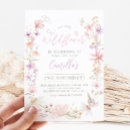Search for floral girl birthday invitations For her
